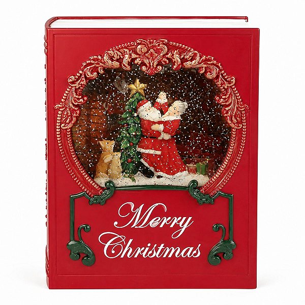 Cenario Livro Globo De Neve Som e Movimento 20x15m 1Unid 1039169