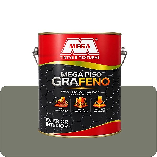 Tinta Piso Chumbo Grafeno  3,6L Mega
