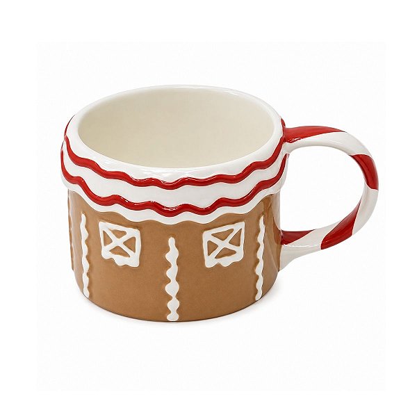Caneca Natalina Ginger 350ML 7cm 1UN MP1851