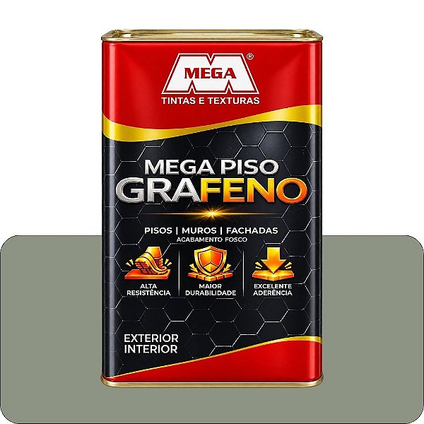 Tinta Piso Concreto Grafeno 18L Mega