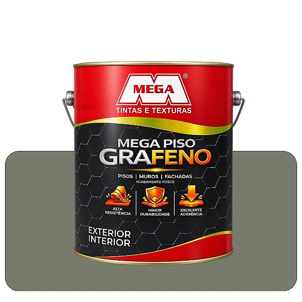 Tinta Piso Concreto Grafeno 3,6L Mega