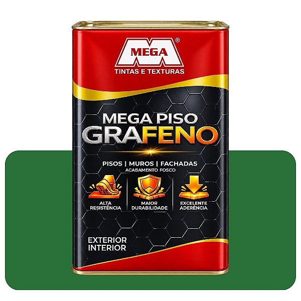 Tinta Piso Verde Grafeno 18L Mega