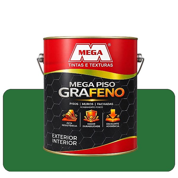 Tinta Piso Verde Grafeno 3,6L Mega