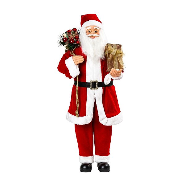Boneco Natalino Papai Noel Decorativo 110cm 1UN 1073003