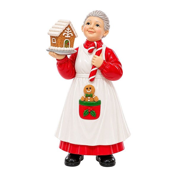 Mamae Noel Decorativa Chef  Casa Ginger 13,2x25,9cm 1Un 3111467