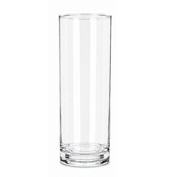 Vaso Cilindro Em Vidro 38x12cm 16210 G
