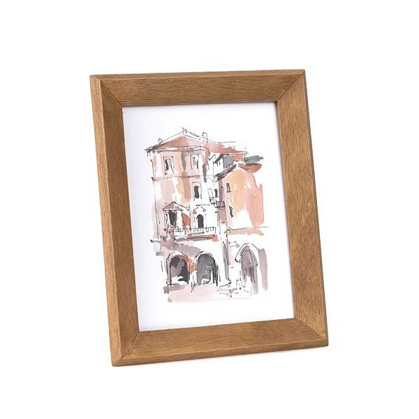 Porta Retrato 10x15cm Em Madeira (AxLxP) Mart 22738