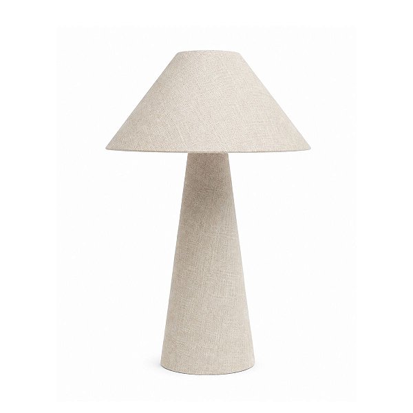 Abajur Luminária Em Linho 21406 47x33,5cm