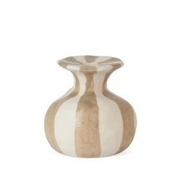 Castiçal Porta Vela Em Ceramica 10,5x10,5cm 1unid 22413-P