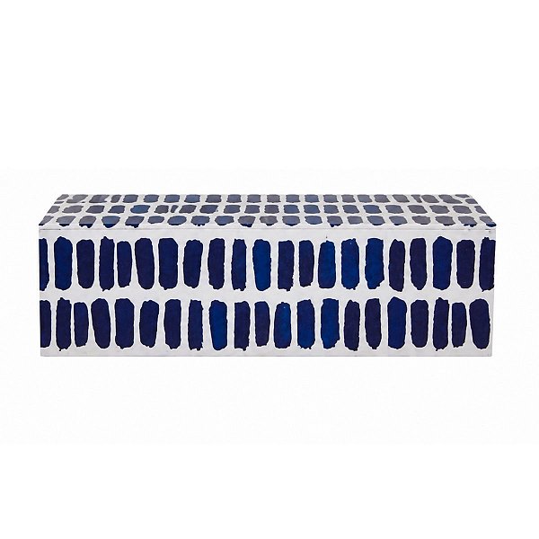 Caixa Organizadora Em MDF e Canvas 15x25x7,5cm (AxLP) Mart 22138-G