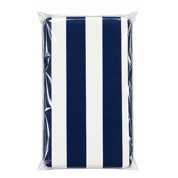 Guardanapo De Papel Nautica Azul Marinho C/20 Fls 16,5x8x4cm 27719 TuuT