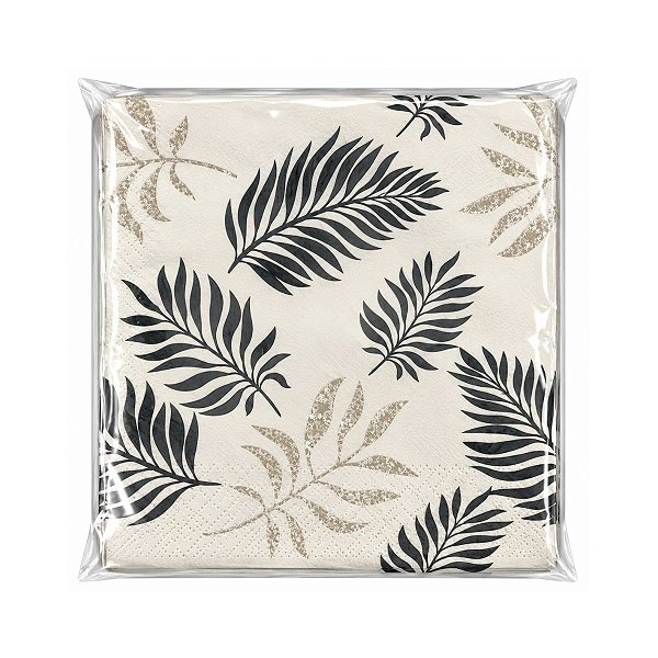 Guardanapo De Papel Romântica Folhagem C/20 Fls 33cm 27718 TuuT