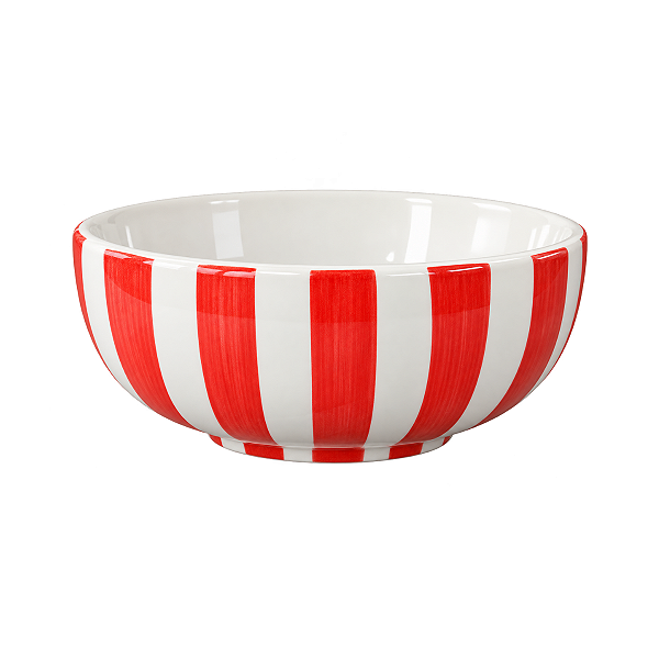 Prato Bowl Milano Ceramico Vermelho Claro 280ml 32432 C/1Unid Tuut