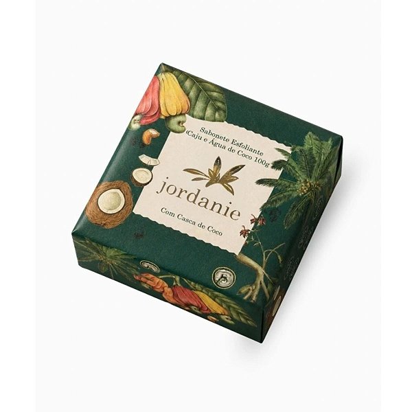 Sabonete Em Barra Esfoliante Caju E Agua DE Coco 100G JORDANIE