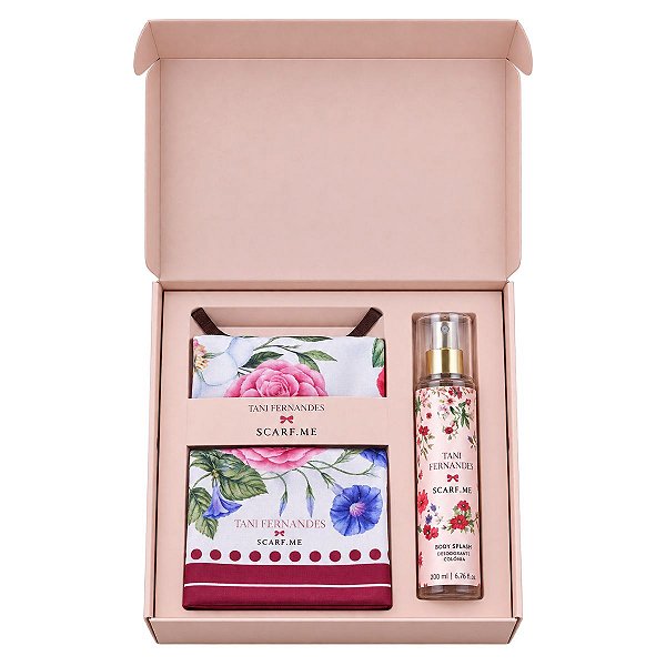 Lenço Perfumado e Body Splash Cereja e Frutas DaniFernandes