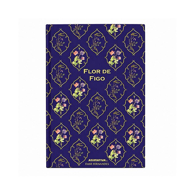 Caderno Colegial Costurado e Perfumado Flor De Figo 80 Folhas