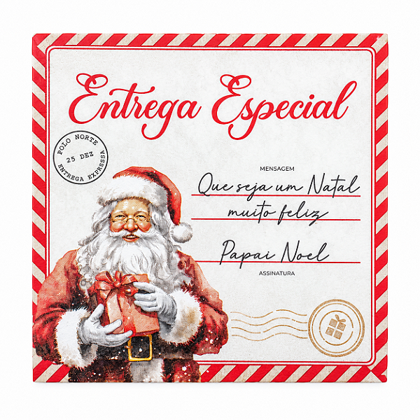 Guardanapo De Papel Natalino Cartao De Natal C/20 Fls 32,5cm 1058481
