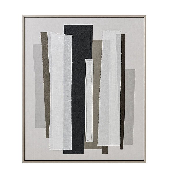 Quadro Em Polietileno e Linho100x80cm 22843-A Tela Mart