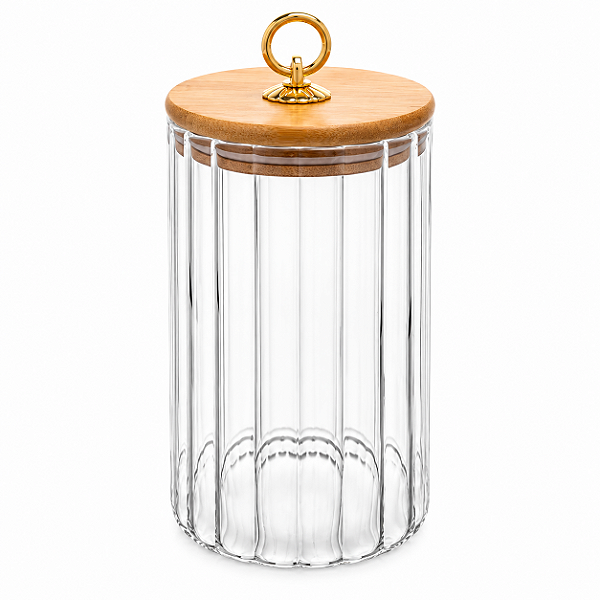 Pote Porta Mantimentos VIdro Borossilicato Classic 800ml 15x9cm 20670 Wolff