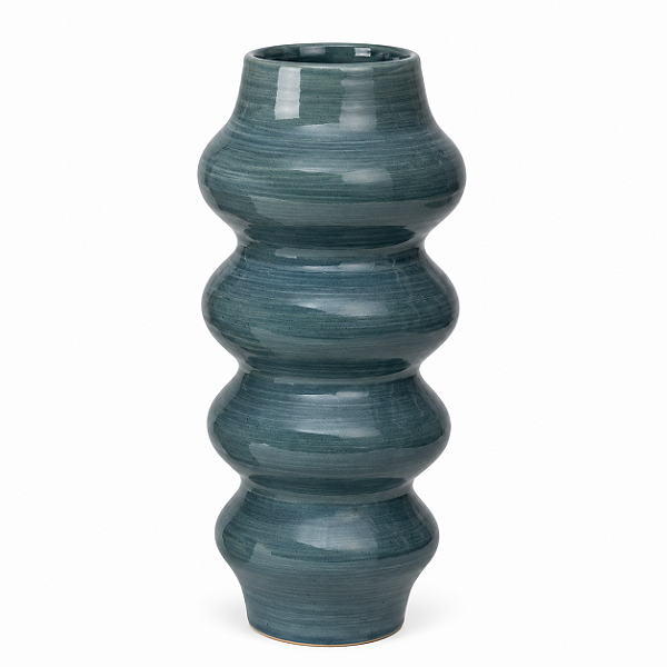 Vaso Ceramica Bege 35,5x14,2cm 22776-G Mart