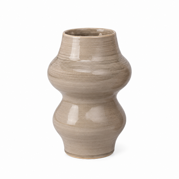 Vaso Ceramica Bege 19,5X12,3cm 22776-P Mart