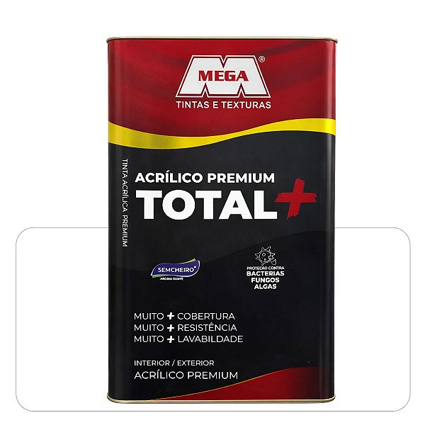 Tinta Mega Premium Branco Acetinado Total + 18L