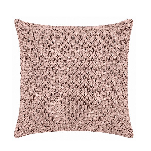 Almofada Tricô Trama Favo Rosa 046-97 52X52 Decortextil