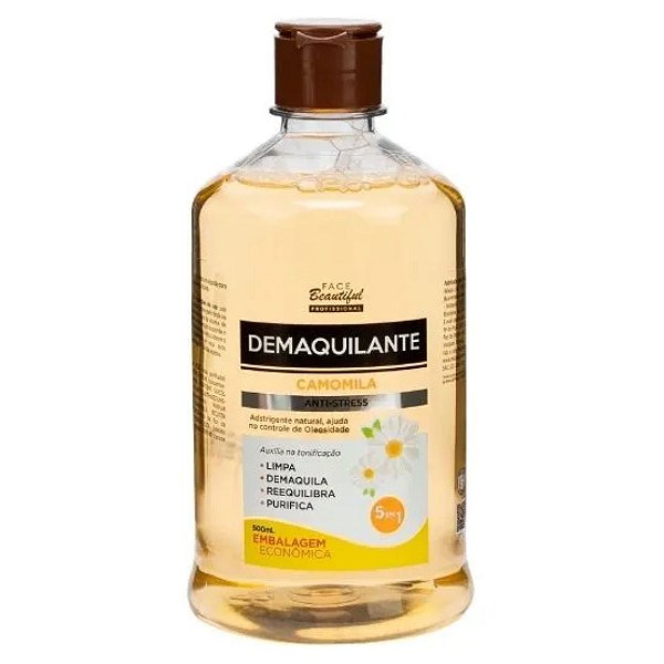 Demaquilante Camomila 500ml - Face Beautiful