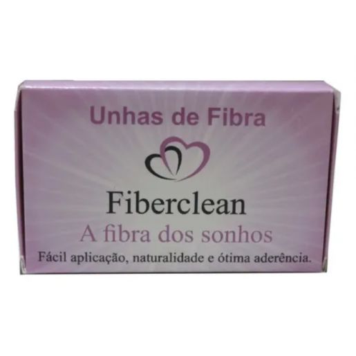 Pacote com 100 Unidades de Fibra Fio a Fio para Unhas - Fiber Clean