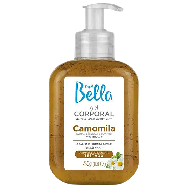 Gel Corporal 250g Camomila - Depil Bella