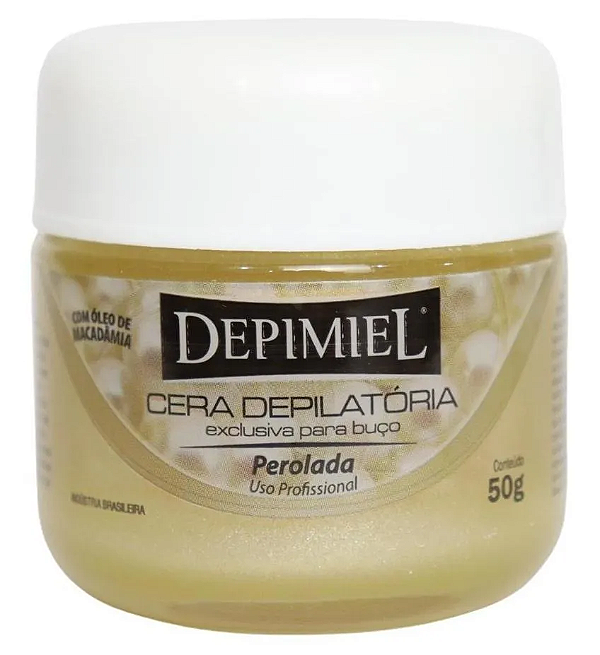 Cera Depilatória Perolada 50g - Depimiel