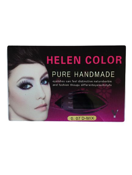Cílios Y Volume Brasileiro 0.07D Mix - Hêlen Color
