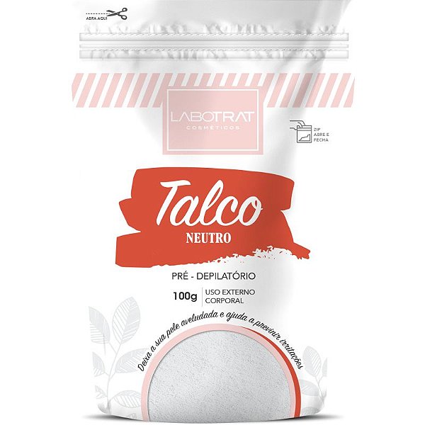 Talco para Depilação Neutro 100g - Labotrat