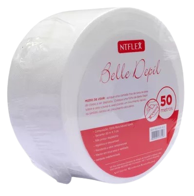Rolo de Folhas para Depilação 50m - Belle Depil