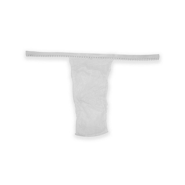 Calcinha Descartável Tanga com 12 Unidades - NTFlex
