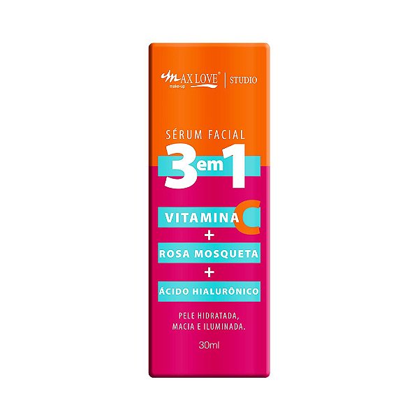 Sérum Facial 3 em 1 - Max Love