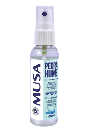Pedra Hume Spray 60ml - Musa