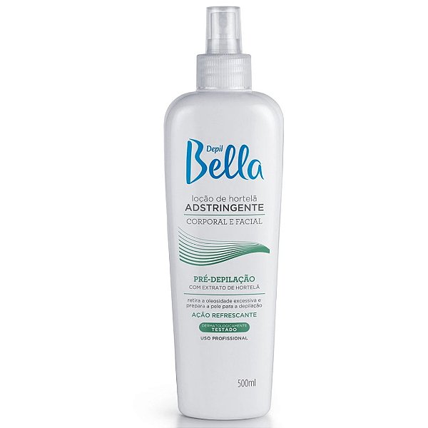Loção Adstringente Hortelã 500ml - Depil Bella