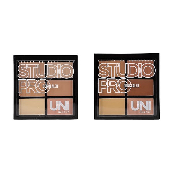 Paleta de Corretivo Studio Pro Concealer – Uni Makeup
