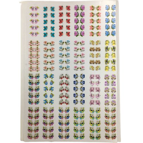 Cartela de Adesivo Sortida