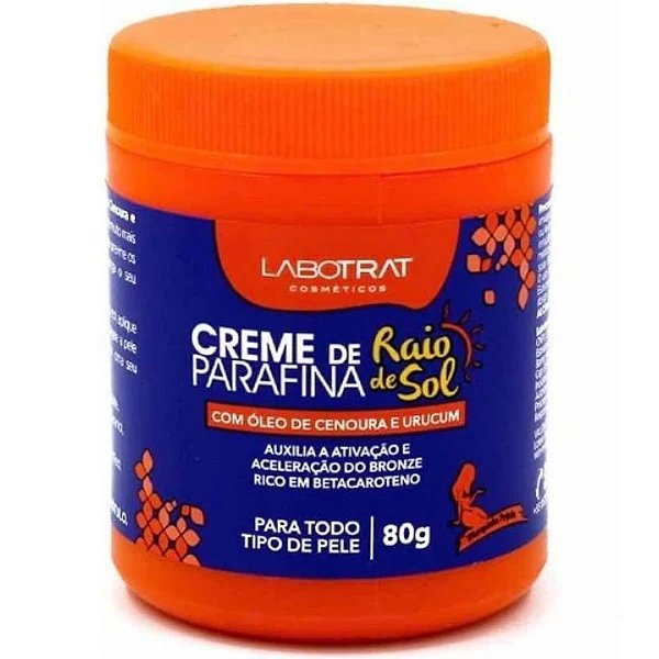 Creme de Parafina Raio de Sol 80g - Labotrat