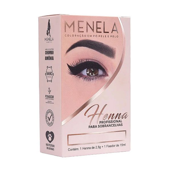 Henna para Sobrancelhas - Menela