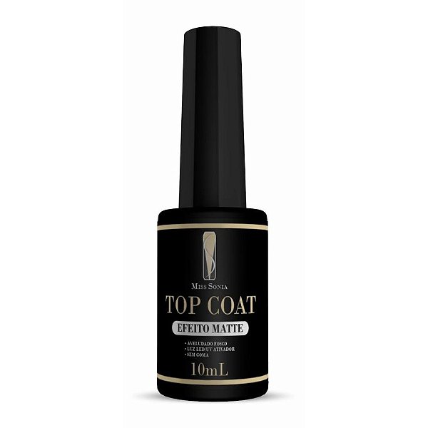 Top Coat Efeito Matte 10ml - Miss Sonia