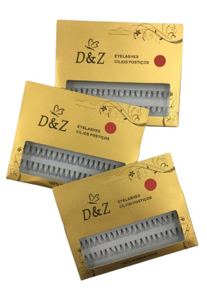 Cílios Tufo com Nó - D&Z