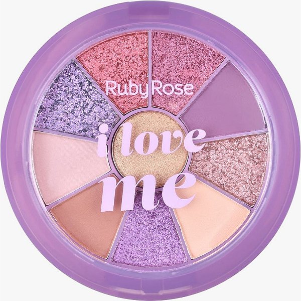 Mini Paleta de Sombras I Love Me - Ruby Rose