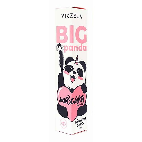 Máscara de Cílios Big No Panda VZ54 PRETO- Vizzela