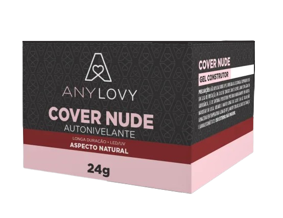 Gel Construtor COVER NUDE 24g - Any Lovy