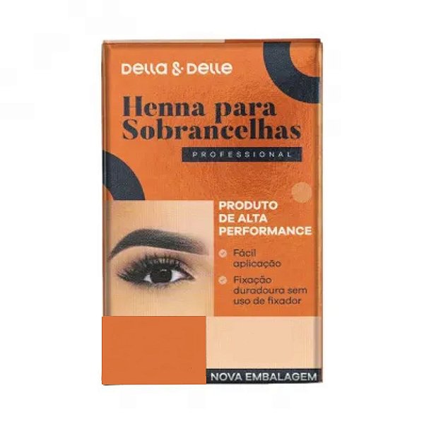 Henna para Sobrancelha 1,5g - Della & Delle