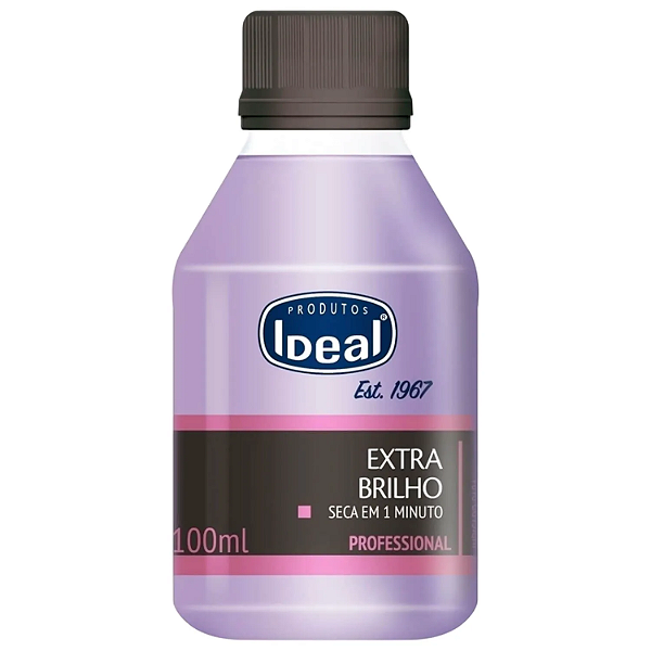 Extra Brilho Seca em 1 Minuto 100ml - Ideal