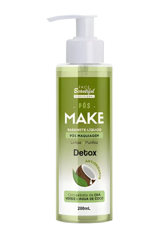 Sabonete Pós Make Detox 200ml - Face Beautiful
